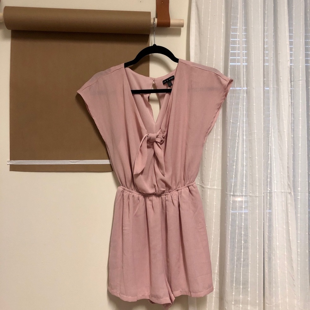 Comfy blush romper
